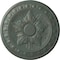 Ekena Millwork Exeter Ceiling Medallion (Fits Canopies up to 3 1/8"), 17 3/4"OD x 1 1/8"P, Cloud Burst Crackle CM17EXCBC - alternate 1